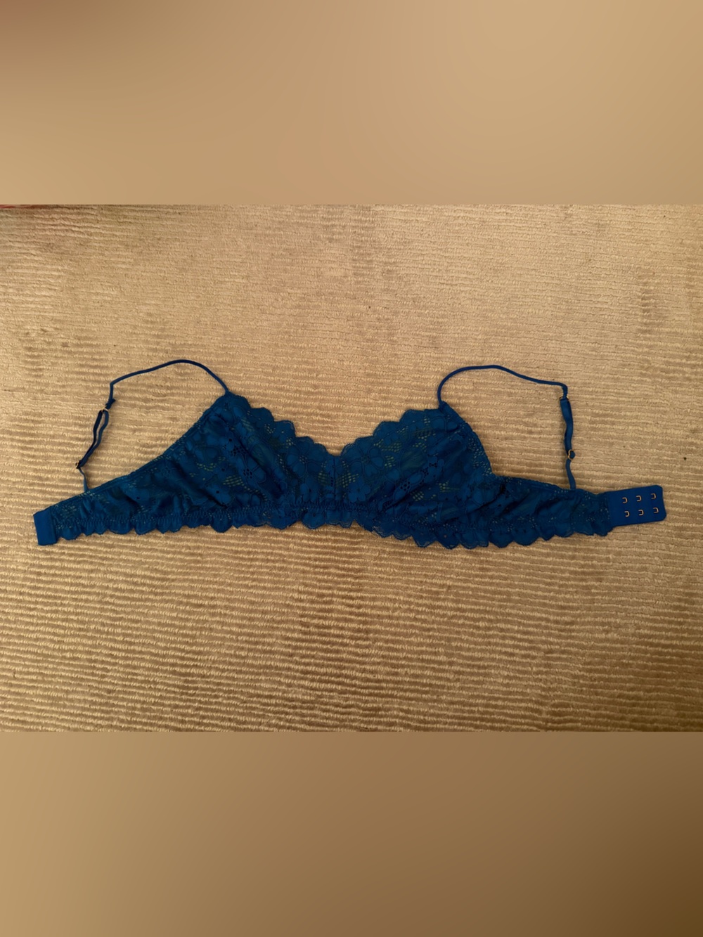 Honeydew Intimates Teal Lace Bralette